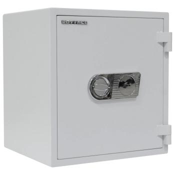 Rottner Wertschutzschrank EN1 Opal Fire OPD-55 Doppelbartschloss lichtgrau T05629